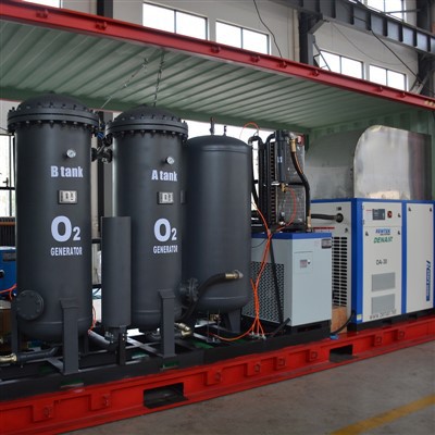 Containeriseret iltanlæg